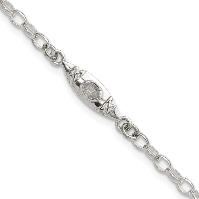 Sterling Silver Bracelets Style QG6321 - Classique Jewelry Inc.