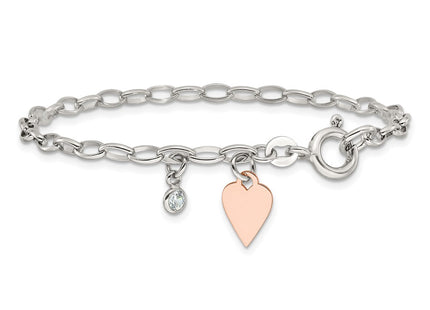 Sterling Silver Bracelets Style QG6348 - Classique Jewelry Inc.