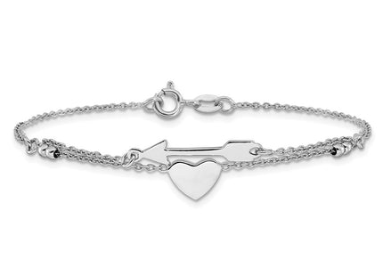 Sterling Silver Bracelets Style QG6353 - Classique Jewelry Inc.