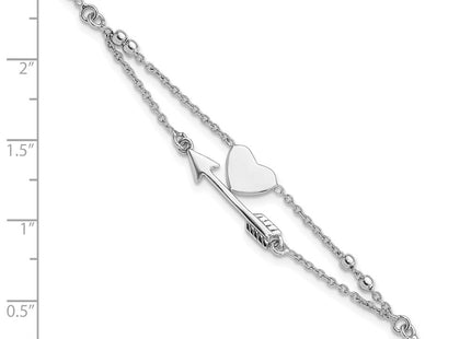 Sterling Silver Bracelets Style QG6353 - Classique Jewelry Inc.