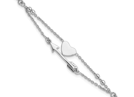 Sterling Silver Bracelets Style QG6353 - Classique Jewelry Inc.