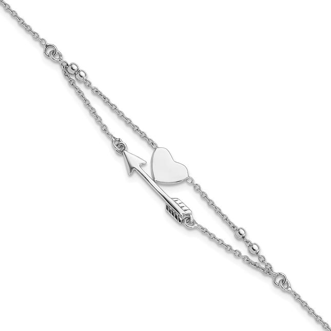 Sterling Silver Bracelets Style QG6353 - Classique Jewelry Inc.