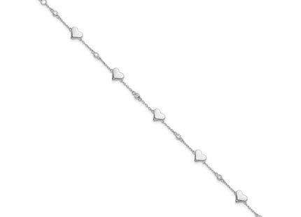 Sterling Silver Bracelets Style QG6355 - Classique Jewelry Inc.