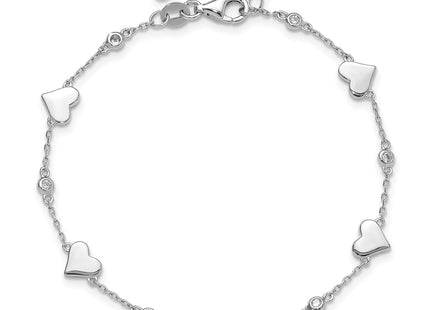 Sterling Silver Bracelets Style QG6355 - Classique Jewelry Inc.