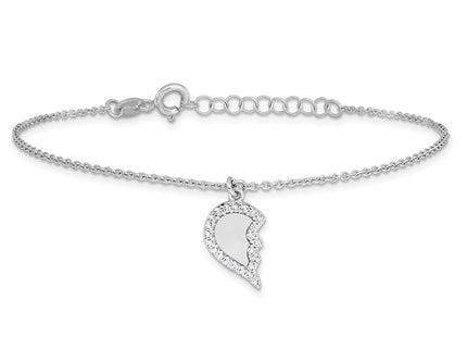 Sterling Silver Bracelets Style QG6357 - Classique Jewelry Inc.