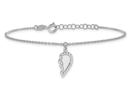 Sterling Silver Bracelets Style QG6357 - Classique Jewelry Inc.