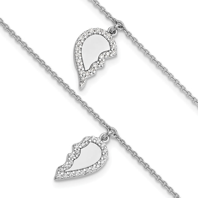 Sterling Silver Bracelets Style QG6357 - Classique Jewelry Inc.