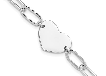 Sterling Silver Bracelets Style QG6358 - Classique Jewelry Inc.