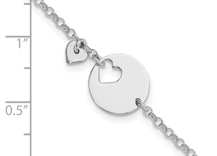 Sterling Silver Bracelets Style QG6361 - Classique Jewelry Inc.
