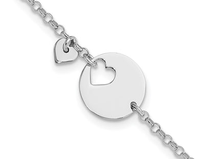 Sterling Silver Bracelets Style QG6361 - Classique Jewelry Inc.