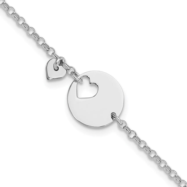 Sterling Silver Bracelets Style QG6361 - Classique Jewelry Inc.