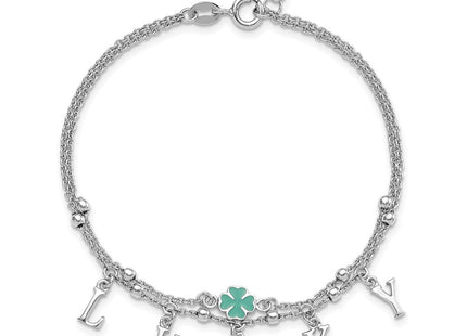 Sterling Silver Bracelets Style QG6368 - Classique Jewelry Inc.