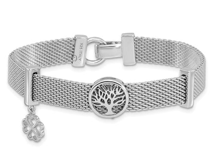 Sterling Silver Bracelets Style QG6369 - Classique Jewelry Inc.