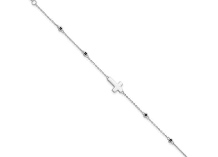 Sterling Silver Bracelets Style QG6378 - Classique Jewelry Inc.