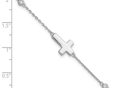 Sterling Silver Bracelets Style QG6379 - Classique Jewelry Inc.