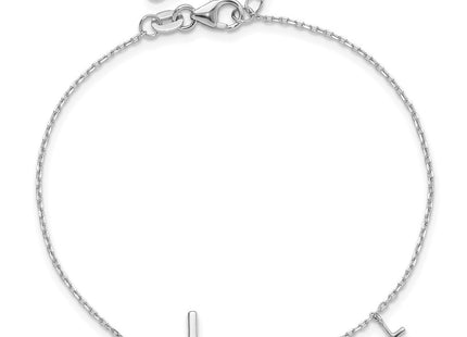 Sterling Silver Bracelets Style QG6380 - Classique Jewelry Inc.
