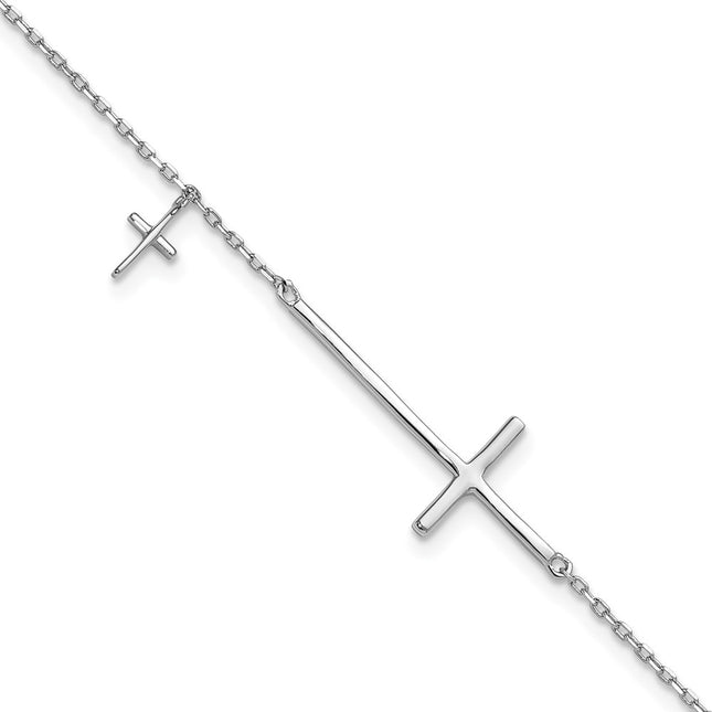 Sterling Silver Bracelets Style QG6380 - Classique Jewelry Inc.