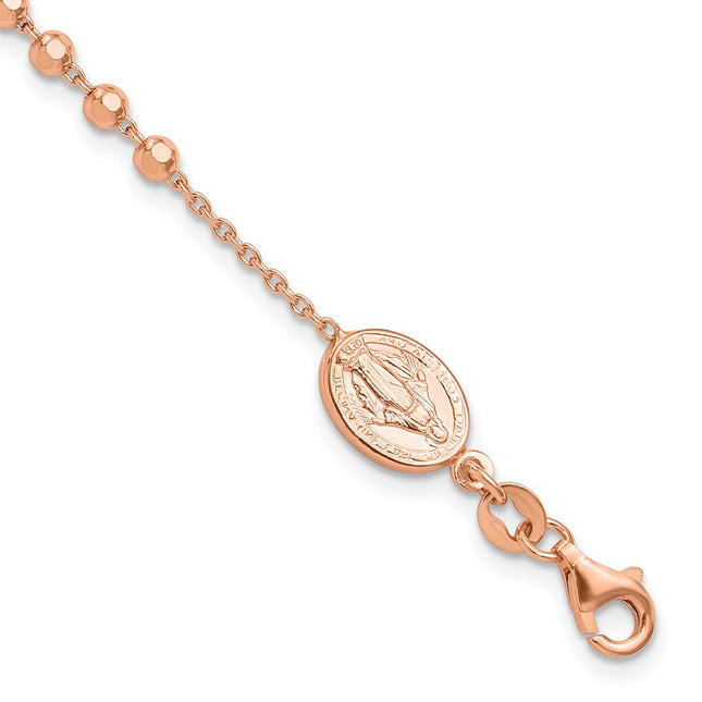 Sterling Silver Bracelets Style QG6381RP - Classique Jewelry Inc.