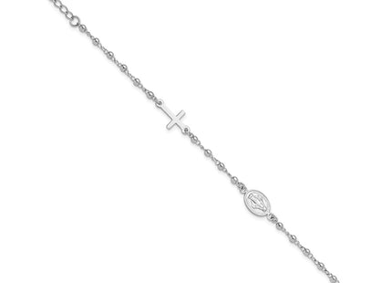 Sterling Silver Bracelets Style QG6382 - Classique Jewelry Inc.