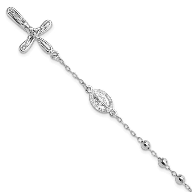 Sterling Silver Bracelets Style QG6383 - Classique Jewelry Inc.