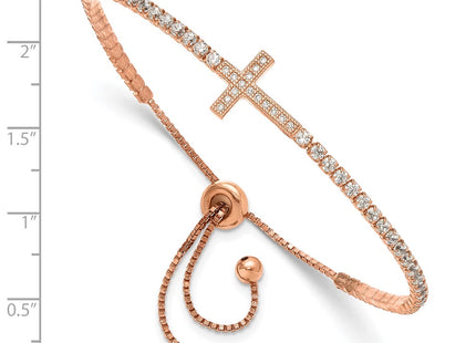 Sterling Silver Bracelets Style QG6388RP - Classique Jewelry Inc.