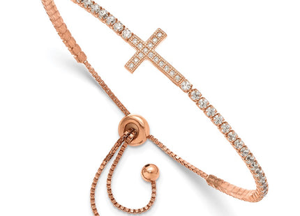 Sterling Silver Bracelets Style QG6388RP - Classique Jewelry Inc.