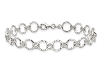 Sterling Silver Bracelets Style QG6392 - Classique Jewelry Inc.