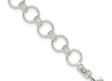 Sterling Silver Bracelets Style QG6392 - Classique Jewelry Inc.