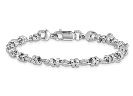 Sterling Silver Bracelets Style QG6393 - Classique Jewelry Inc.