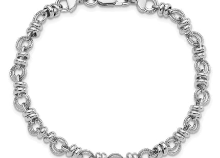 Sterling Silver Bracelets Style QG6393 - Classique Jewelry Inc.