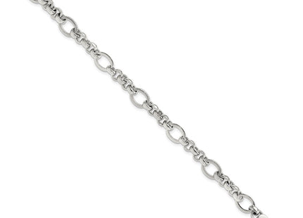 Sterling Silver Bracelets Style QG6396 - Classique Jewelry Inc.