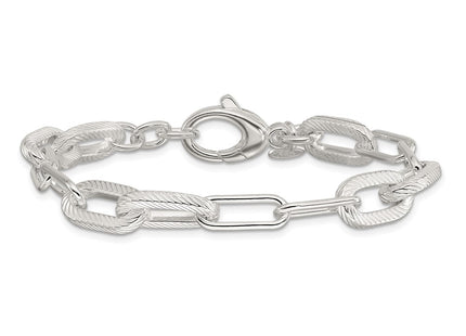 Sterling Silver Bracelets Style QG6398 - Classique Jewelry Inc.