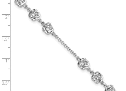 Sterling Silver Bracelets Style QG6401 - Classique Jewelry Inc.