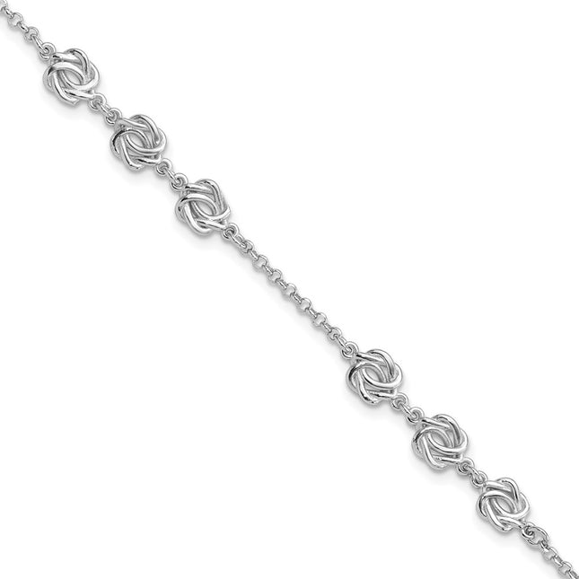 Sterling Silver Bracelets Style QG6401 - Classique Jewelry Inc.
