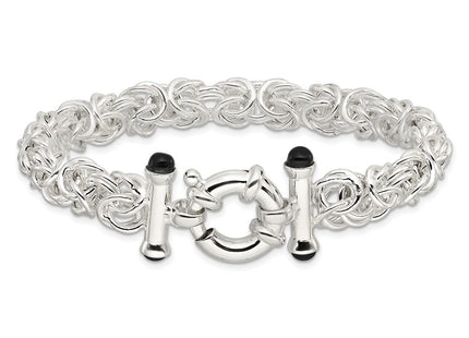 Sterling Silver Chain Bracelets Style QG6402 - Classique Jewelry Inc.