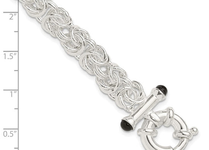 Sterling Silver Chain Bracelets Style QG6402 - Classique Jewelry Inc.