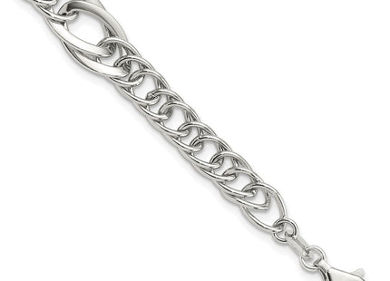 Sterling Silver Bracelets Style QG6404 - Classique Jewelry Inc.