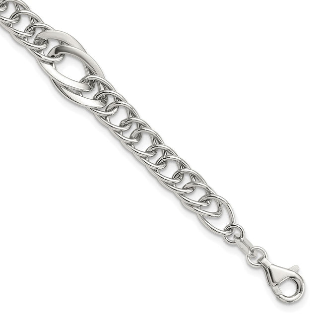 Sterling Silver Bracelets Style QG6404 - Classique Jewelry Inc.