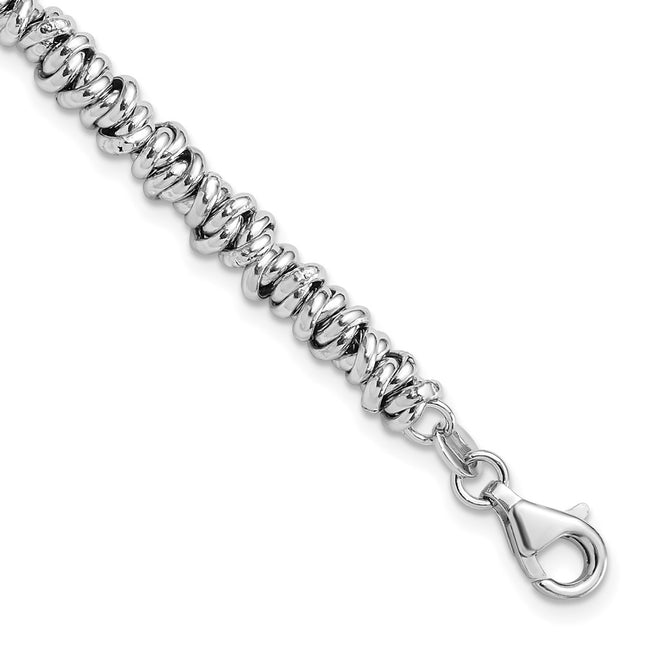 Sterling Silver Bracelets Style QG6415 - Classique Jewelry Inc.