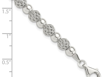 Sterling Silver Bracelets Style QG6418 - Classique Jewelry Inc.