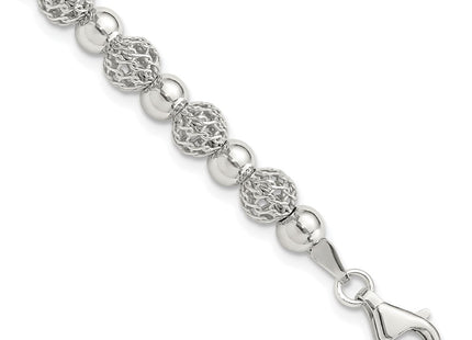 Sterling Silver Bracelets Style QG6418 - Classique Jewelry Inc.
