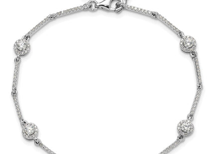 Sterling Silver Bracelets Style QG6424 - Classique Jewelry Inc.