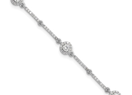 Sterling Silver Bracelets Style QG6424 - Classique Jewelry Inc.