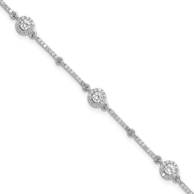 Sterling Silver Bracelets Style QG6424 - Classique Jewelry Inc.