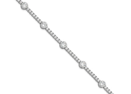 Sterling Silver Bracelets Style QG6425 - Classique Jewelry Inc.