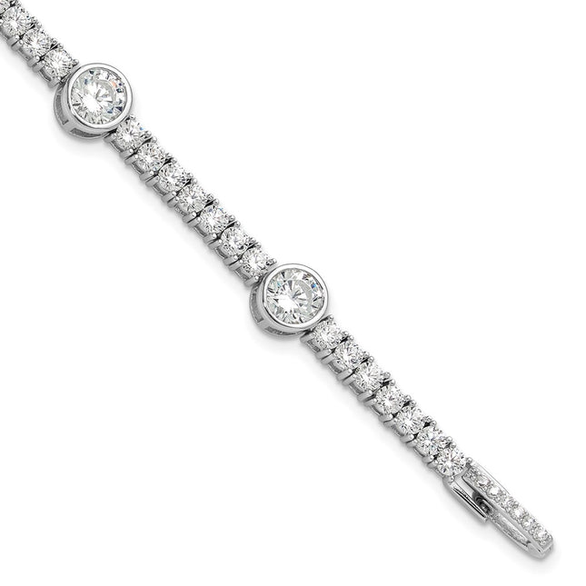 Sterling Silver Bracelets Style QG6425 - Classique Jewelry Inc.