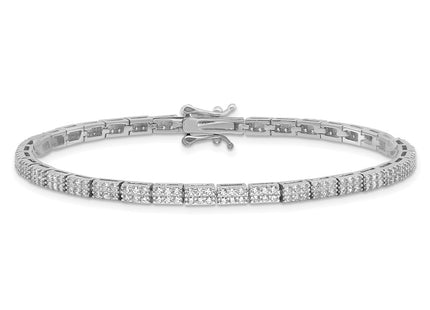 Sterling Silver Bracelets Style QG6427 - Classique Jewelry Inc.