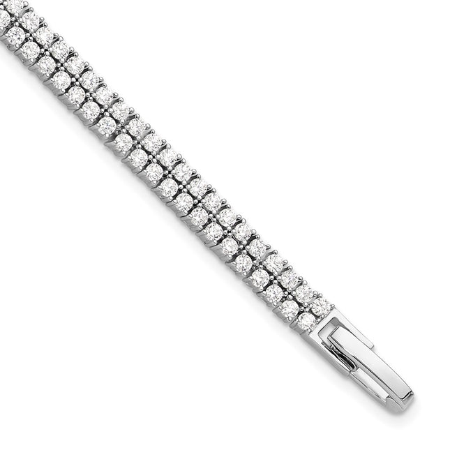 Sterling Silver Bracelets Style QG6428 - Classique Jewelry Inc.