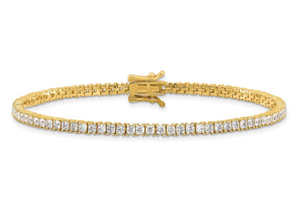 Sterling Silver Bracelets Style QG6430GP - Classique Jewelry Inc.