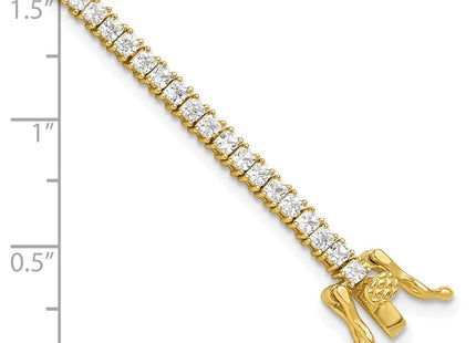 Sterling Silver Bracelets Style QG6430GP - Classique Jewelry Inc.
